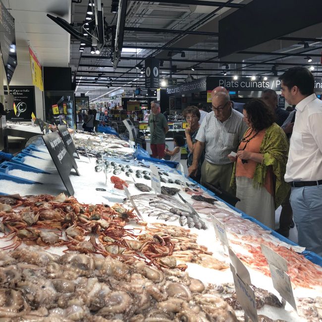 El pescado y marisco de OpMallorcamar, presente en las campañas de producto local de Carrefour y Eroski