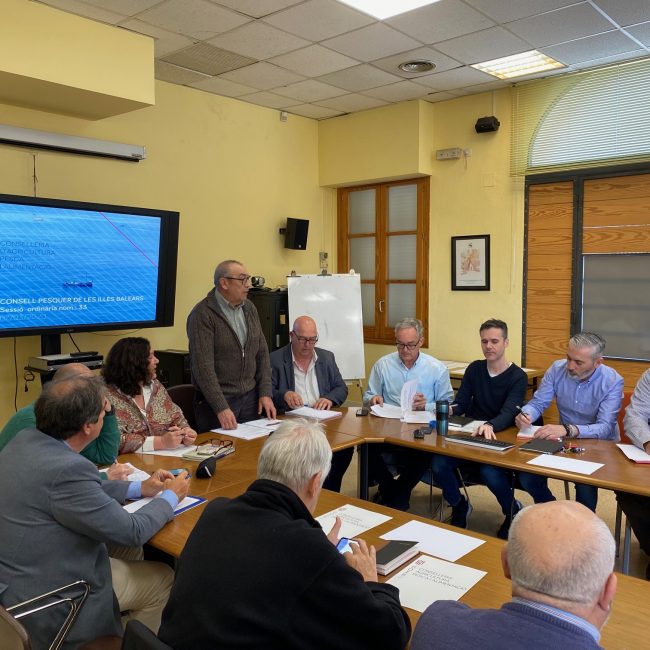 Reunión del Consell Pesquer de les Illes Balears
