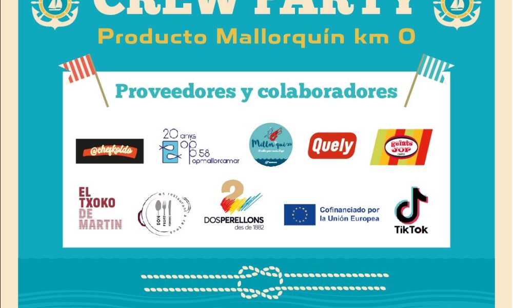 Opmallorcamar i Koldo Royo s’alien per a promocionar el producte local en la 41 edició de la Copa del Rey de Vela Mapfre