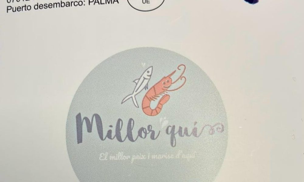 Opmallorcamar incorpora el distintivo oficial de Producto Local a las etiquetas del pescado y marisco comercializado bajo la marca Millorquín
